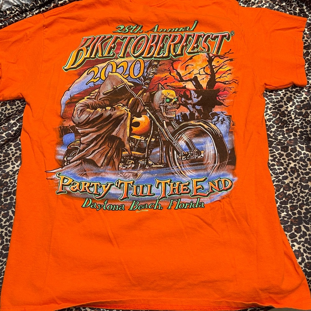 BiketoberFest Grim Reaper T Shirt